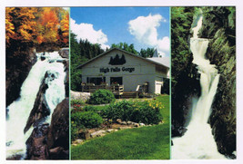 Postcard Whiteface Mountain Wilmington New York High Falls Gorge Multi View - $3.95