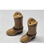 Vintage Cowboy Boots Mini Salt &amp; Pepper Shaker Set - Farmhouse Country W... - $10.54