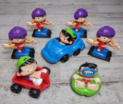 7 Vintage Bobby&#39;s World McDonald&#39;s Happy Meal Toys Rolling Cars Inner Tube 90s - £9.39 GBP