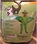 NEW Fantasy World Dragon Costume Halloween Play Dress-Up Unisex Toddler ... - €11,94 EUR