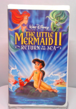 VHS Disney Little Mermaid II : Return to the Sea 2000 Vintage UNTESTED - £5.91 GBP