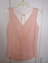 Maurices Ladies SLEEVELESS/TWISTED Front Thin Stretch TOP-S-NWT-$25-CUTE-TIE-... - £9.58 GBP