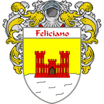 Feliciano Family Crest / Coat of Arms JPG and PDF - Instant Download - £2.29 GBP