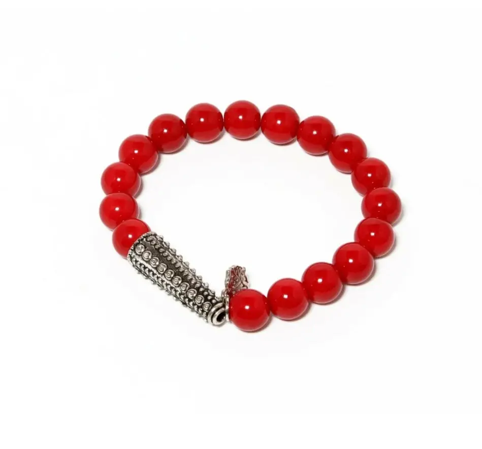 SHE DEVIL Red Bracelet - Bold &amp; Modern Statement Jewelry - $47.44