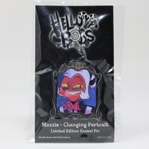 Helluva Boss Moxxie 2021 Changing Portrait Enamel Pin Lenticular Limited Edition - £41.00 GBP