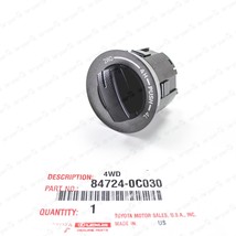 New Genuine OEM Toyota Sequoia Tundra 4 Wheel Drive Control Switch 84724... - $62.92