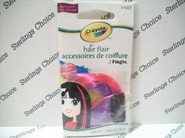 Crayola by Fing&#39;rs  Color Hair Flair - Berry Pink - £4.55 GBP