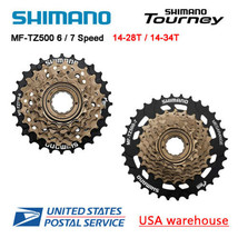 Shimano Tourney MF-TZ500 6 / 7 Speed 14-28T / 14-34T Freewheel - £15.56 GBP+