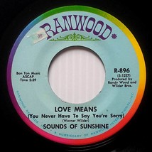Sounds of Sunshine - Love Means (You... / Linda, The Untouchable [7&quot; 45 rpm] - £4.46 GBP