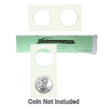 Guardhouse 2.5 x 2.5 Crown-Silver Eagle Cardboard Mylar Coin Flips, 100 pack - $13.77