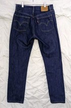 Vintage Levi&#39;s 501 Jeans Blue Holes 90s 29x30 Actual 28x29 Made In USA - £23.35 GBP