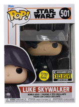 Star Wars Luke Skywalker Glow In The Dark Funko Pop EE Exclusive #501 - £26.97 GBP