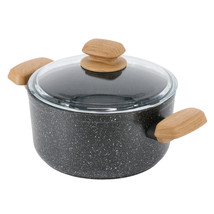 Korkmaz Montana 2 pc 8 L Aluminum Nonstick Casserole Dish w Lid - £64.64 GBP