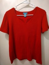 In focus Women&#39;s Red T Shirt Size Large - £4.71 GBP