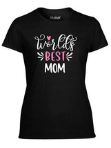 Worlds Best Mom Shirt, Gift for Mom, Shirt for Mom, Worlds Best Mom Present - $18.76+