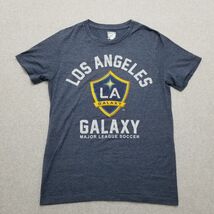Los Angeles Galaxy Shirt Mens Small Blue Short Sleeve Crew Neck MLS - €14,48 EUR