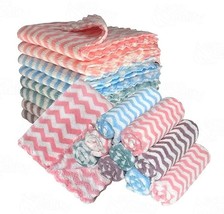 Multipurpose Micro Fiber Dish Towels Multi Color Ultra Absorbent 96pcs - £60.29 GBP