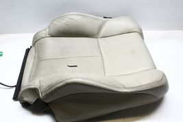 2003-2004 INFINITI G35 COUPE FRONT RIGHT PASSENGER UPPER SEAT COVER TAN P5277 image 3