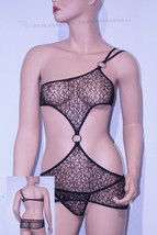 New Sexy Lingerie Black Sexy Spider Lace Chemise sleepwear - £25.70 GBP