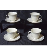 LENOX Coffee Tea Cup &amp; 6&quot; Saucer REVERIE (Platinum Trim) - NEAR MINT Set... - €32,92 EUR