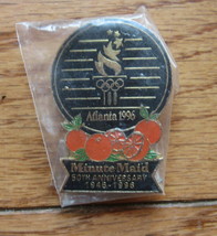 Minute Maid &amp; the Olympics Lapel Pin 50th Anniversary From 1996 - £10.91 GBP