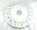 Ancestral AM Hostess Blue Lace Dinner Plate Fine Translucent China 10&quot; - $13.85