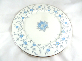 Ancestral AM Hostess Blue Lace Dinner Plate Fine Translucent China 10&quot; - $13.85