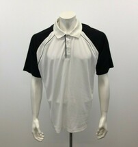 Firethorne Men&#39;s  Extra Large  Polyester  Black And White  Polo  Golf Shirt - $10.79 CAD