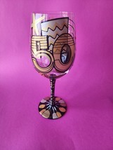 Lolita 50th Birthday 15oz Wine Glass - Cheers to 50 Years Hallmark Gift ￼Painted - £11.20 GBP