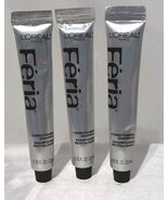 3x L&#39;OREAL Feria Conditioning Shampoo NEW 0.75 fl.oz/ 22 ml - $518.58 MXN