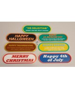 Holiday Decor, Halloween Sign, Christmas sign, Thanksgiving sign and a/N... - $465.47 MXN