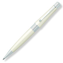Cross Beverly Ballpoint Pen - White & Chrome - $49.93