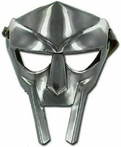 Medieval MF Doom Mask Mad Villain Mild Steel Face Armor Hand Forged Doom Mask - £49.06 GBP