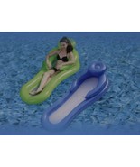 Surf Club Green Mesh Flip Flop Pool Float Adult Size 68x33 NIB - $24.18 CAD