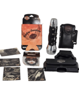 Harley Davidson Gift Pack Flashlight 4 Magnets Can Cozy Key Chain Phone ... - $23.33