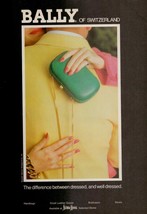 1986 Bally of Switzerland Fashion Purse Handbag Sexy Hands Vintage Print... - £4.56 GBP