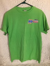 Mid-Ohio 2003 T-Shirt Superbike 100 Wiseco Lime Green Men’s T-Shirt M Mo... - $24.43