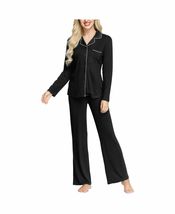 Ink+Ivy Women’s Notch Collar Pajama Top and Pant Set, Choose Sz/Color - £27.73 GBP