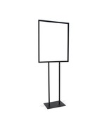 Bulletin Poster Sign Holder Floor Stand For 22&quot; x 28&quot; Insert, Matte Blac... - $82.25 CAD