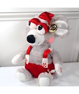 Dan Dee Plush Kenny The Christmas Rat We are Santa&#39;s Elves song mouse sings - $41.03 CAD