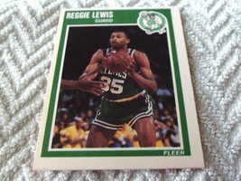 1989-90 Reggie Lewis Fleer # 10 Near Mint / Mint Or Better !! - £19.66 GBP