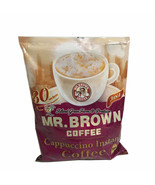 MR . BROWN COFFEE CAPPUCCINO INSTANT COFFEE 3 IN1 (30 SACHETS X17G) - £17.99 GBP