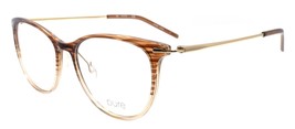Airlock 3004 216 Pure Women&#39;s Glasses Frames 53-16-140 Brown Gradient - £55.31 GBP