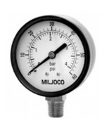 Miljoco P2508L03 (1/4 NPT) Preasure Gague - $297.06 MXN