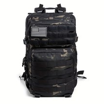 Camouflage Pattern Backpack Military Tactical backpack Waterproof Travel Bag For - £126.56 GBP