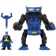 DC Super Friends Fisher-Price Imaginext Batman Battling Robot, poseable Figure S - £18.89 GBP
