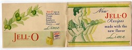 New Jello Recipes Made with the New Flavor Lime Booklet 1930 - £13.93 GBP