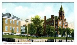 Moses Taylor Hospital Undivided Back  Postcard Scranton Pennsylvania - £7.80 GBP