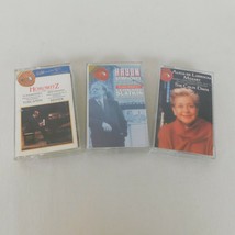 Lot of 3 Classic Music Cassettes Horowitz Tchaikovsky Beethoven Toscanini Reiner - £18.26 GBP