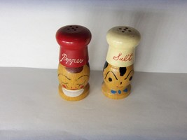 Wooden Chefs Salt &amp; Pepper Shakers Unused Vintage - £10.03 GBP